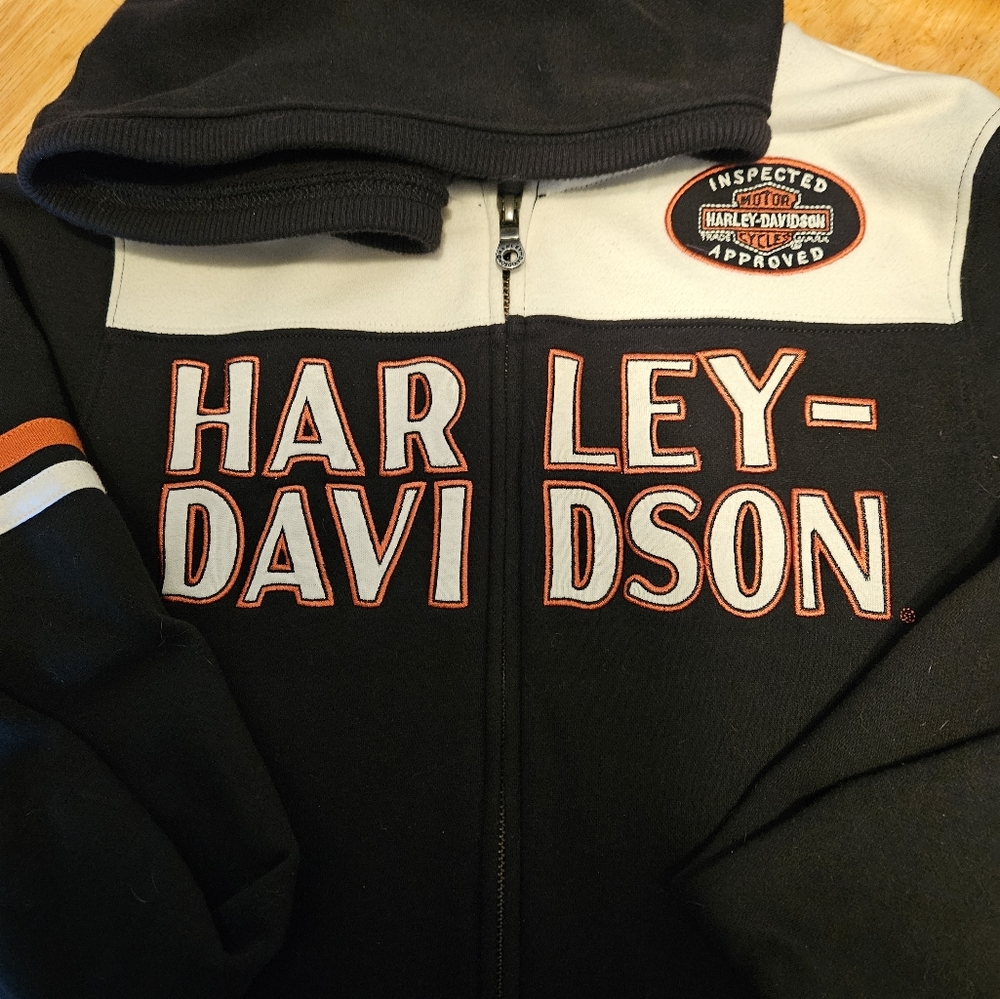 Harley Davidson Zip-up Jacket Hoodie
